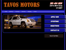 Tablet Screenshot of blessauto.com